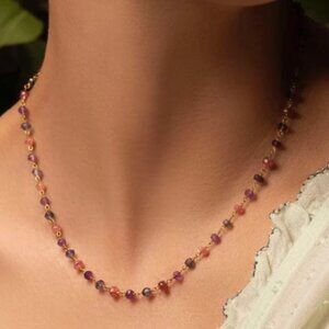 Elegant Multicolor Beaded Necklace